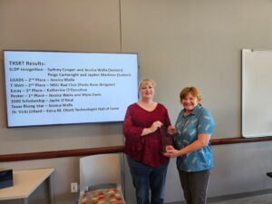 2025 TxSRT Technologist Award Winners 2 - TXSRT Picture of Vicki - TEXAS SOCIETY OF RADIOLOGIC TECHNOLOGISTS